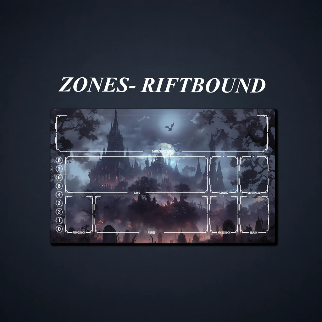 MTG/TCG Playmat — Dark Castle Nightfall