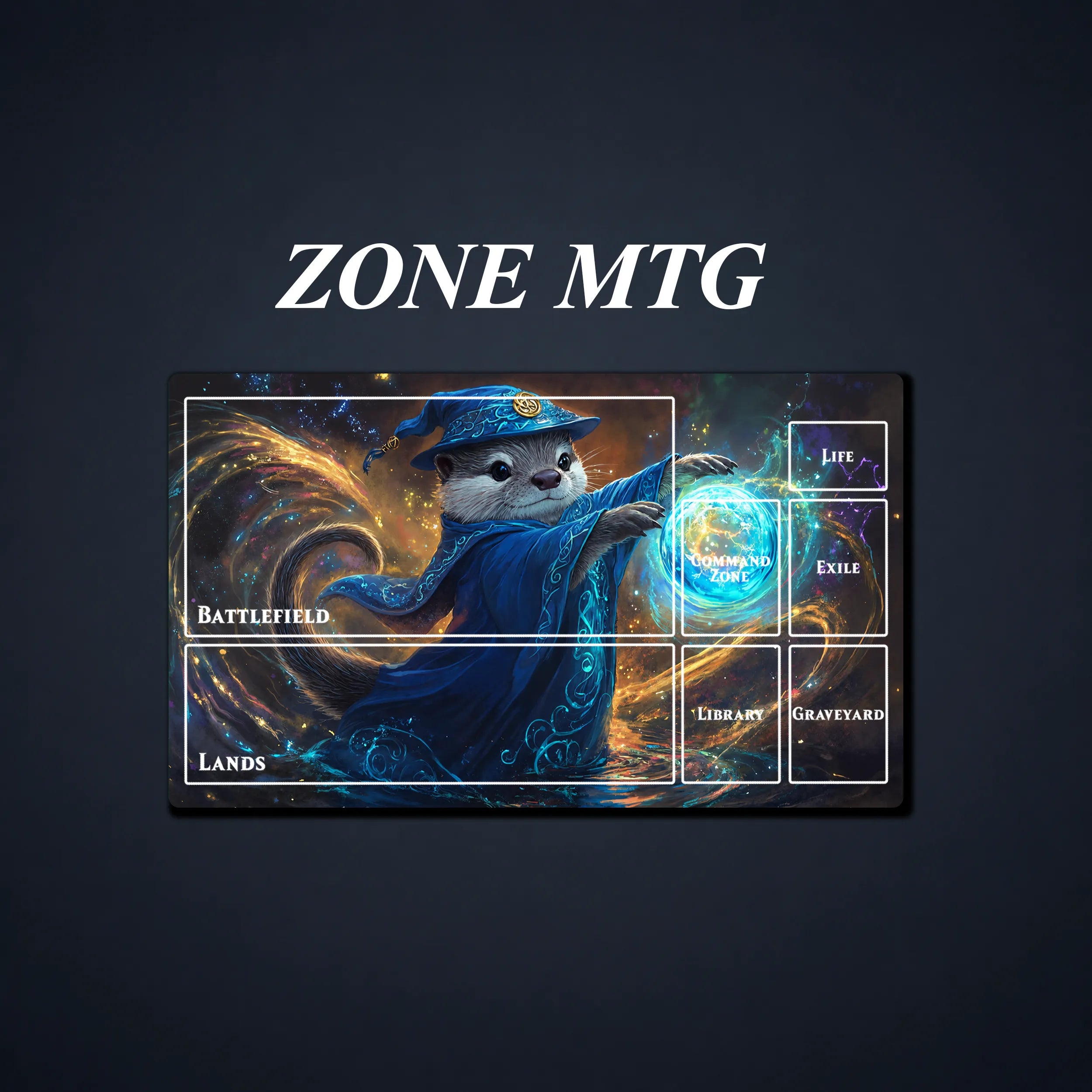 MTG/TCG Playmat — Arcane Otter