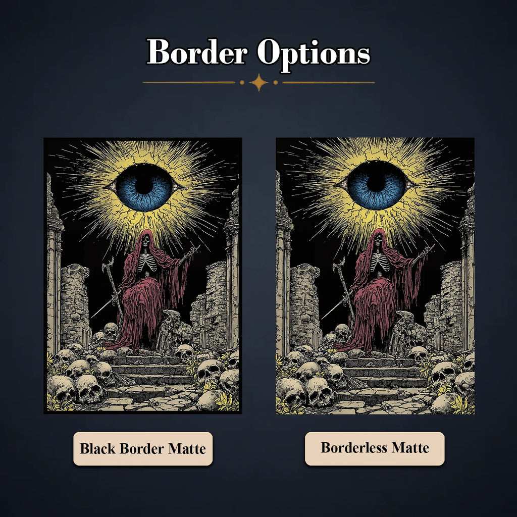 Matte Art Card Sleeves— All-Seeing Throne