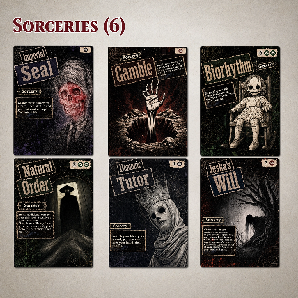 35-Card Game Changer Proxy Bundle – Original Dark Fantasy Art