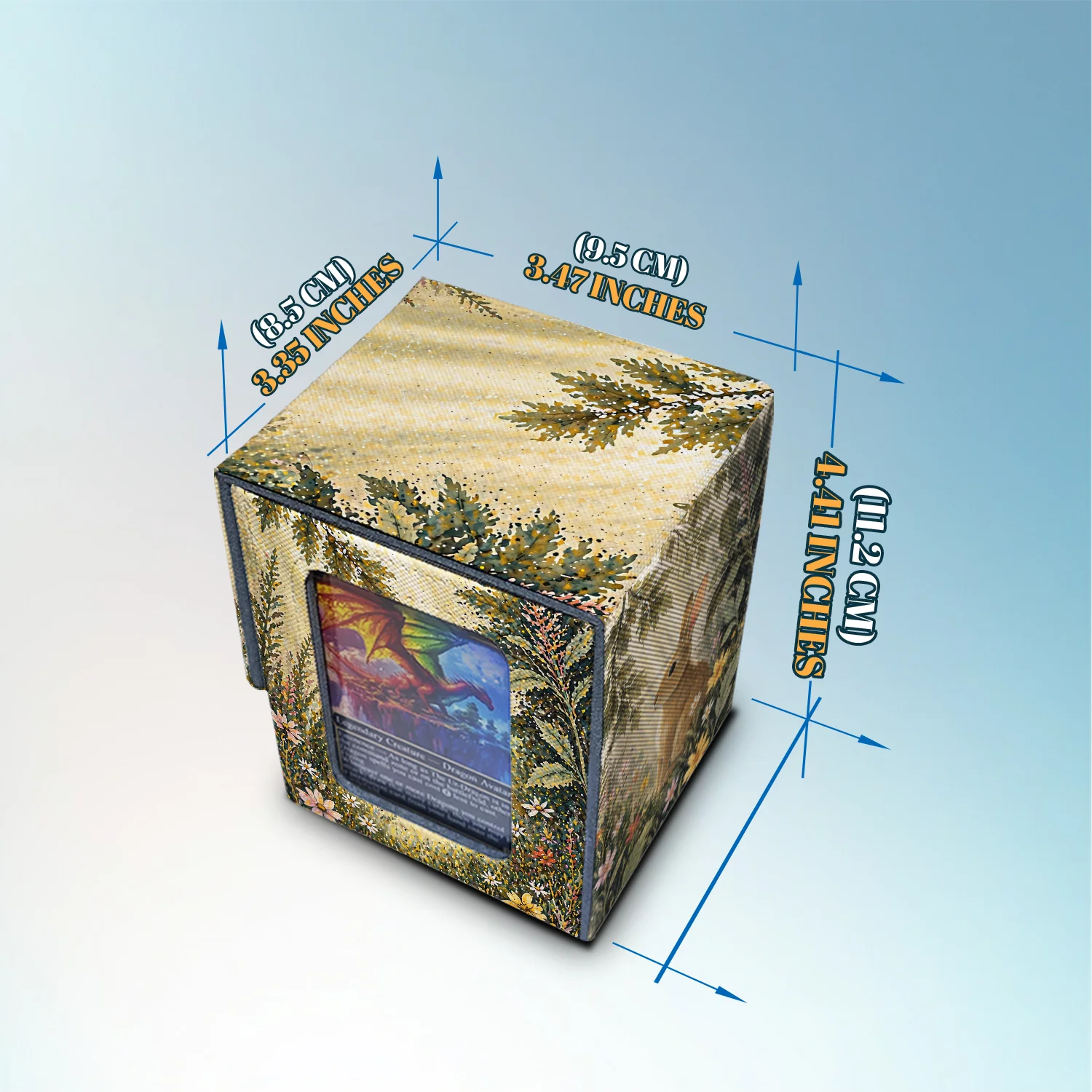 Commander Deck Box — Woodland Rabbit Ar