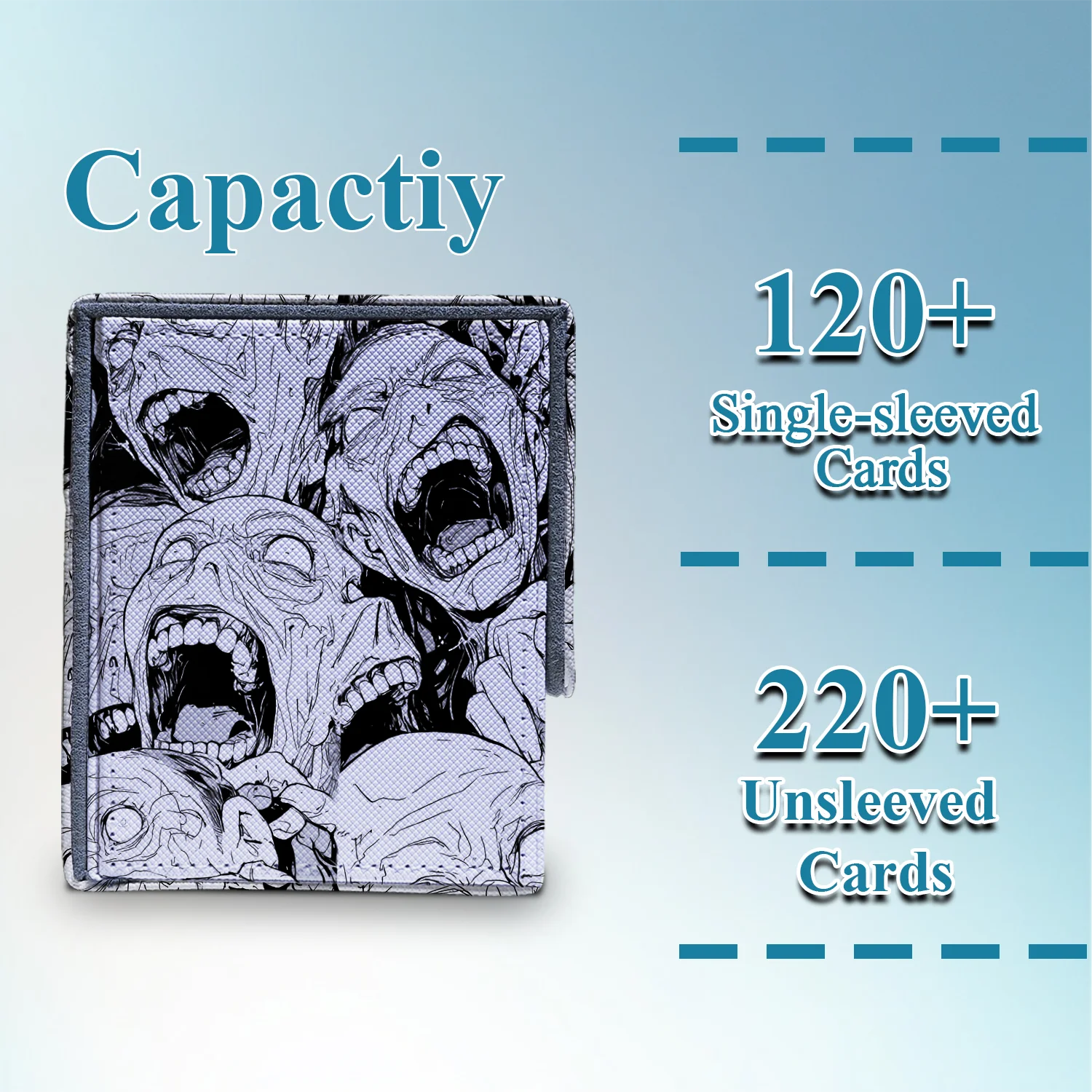 Commander Deck Box — Junji Ito Style Horror Art