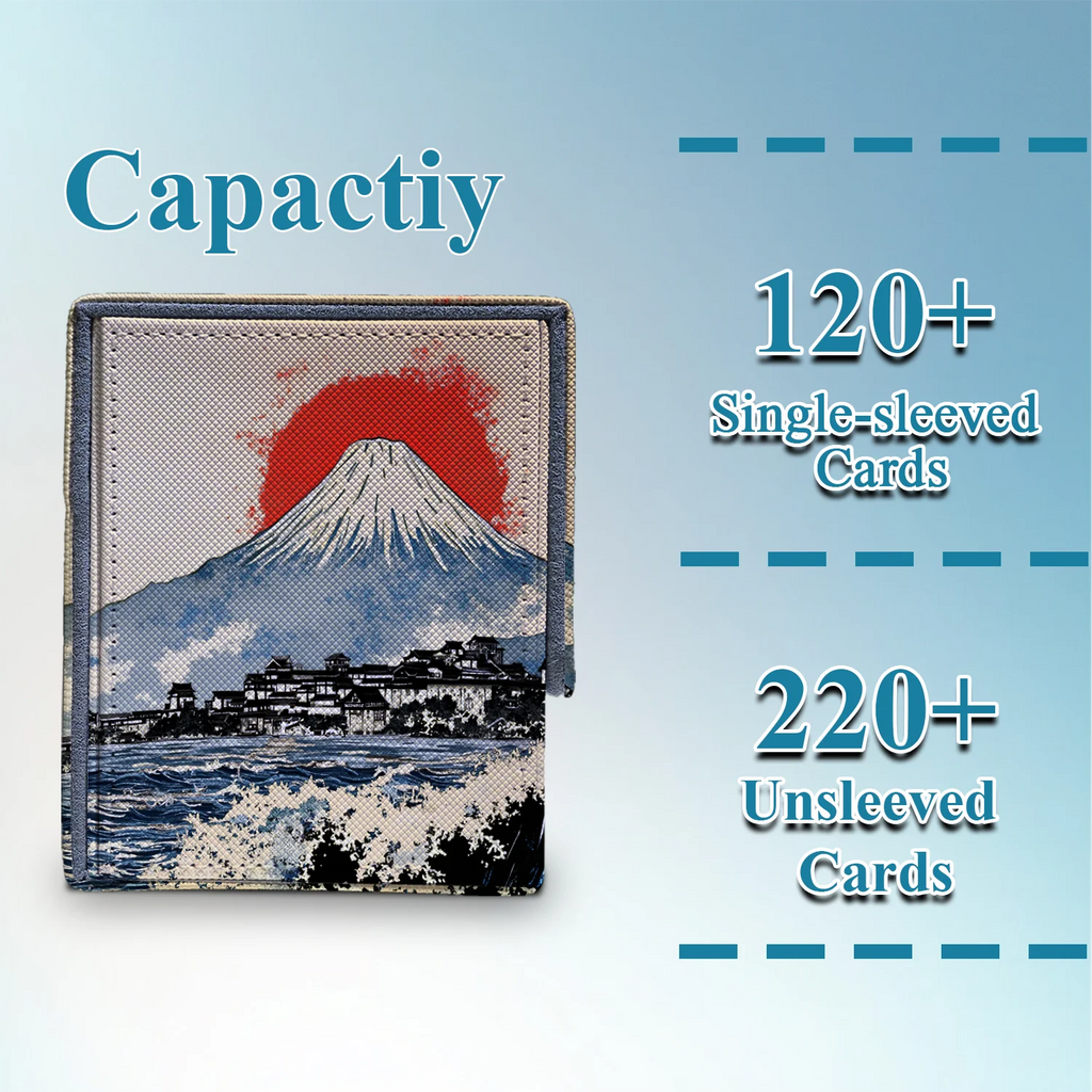 Commander Deck Box — Godzilla-Inspired Japanese Wave Art