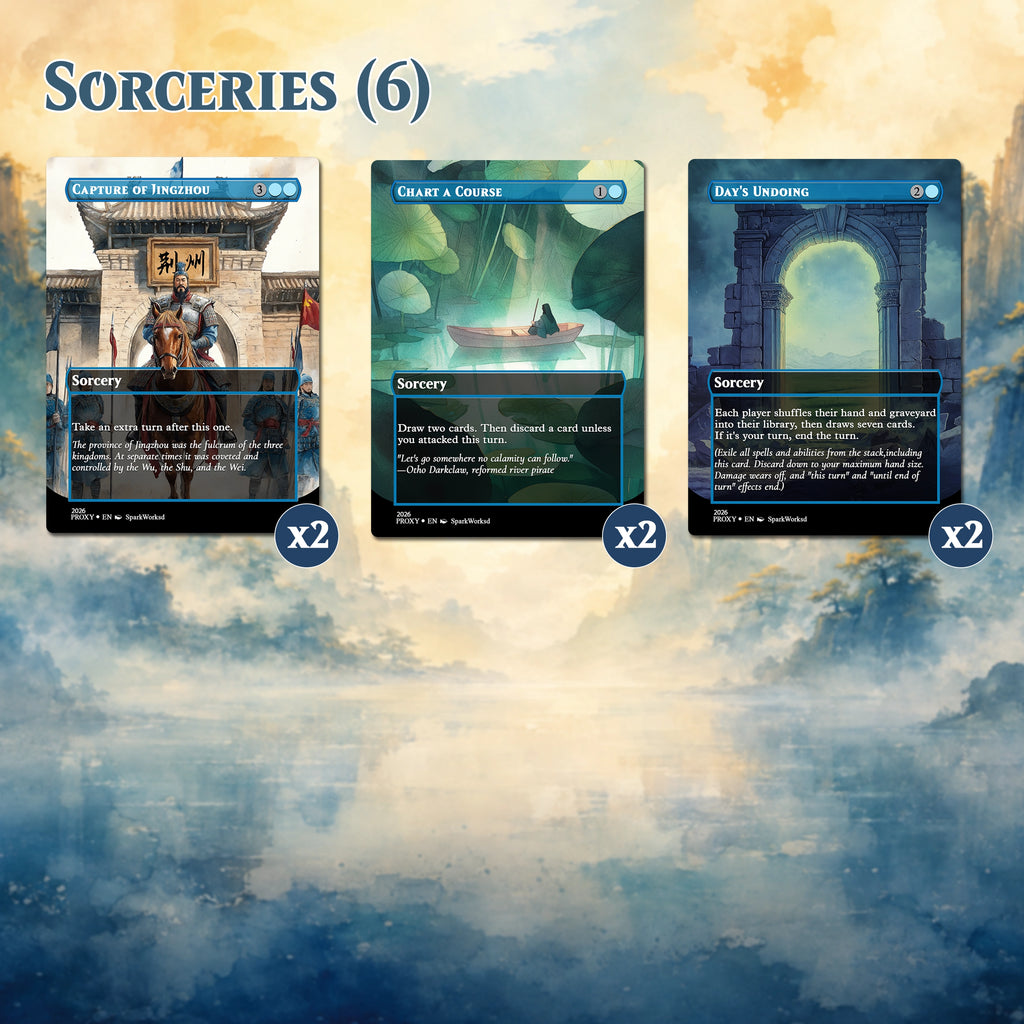Custom Proxy Commander Deck – Secret Lair DanDan Deck