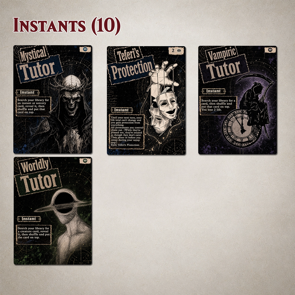 35-Card Game Changer Proxy Bundle – Original Dark Fantasy Art