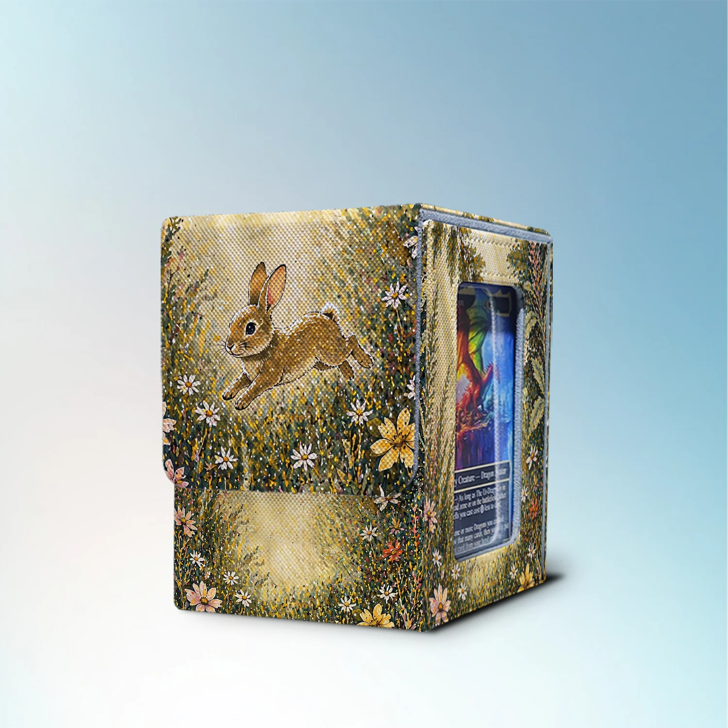 Commander Deck Box — Woodland Rabbit Ar