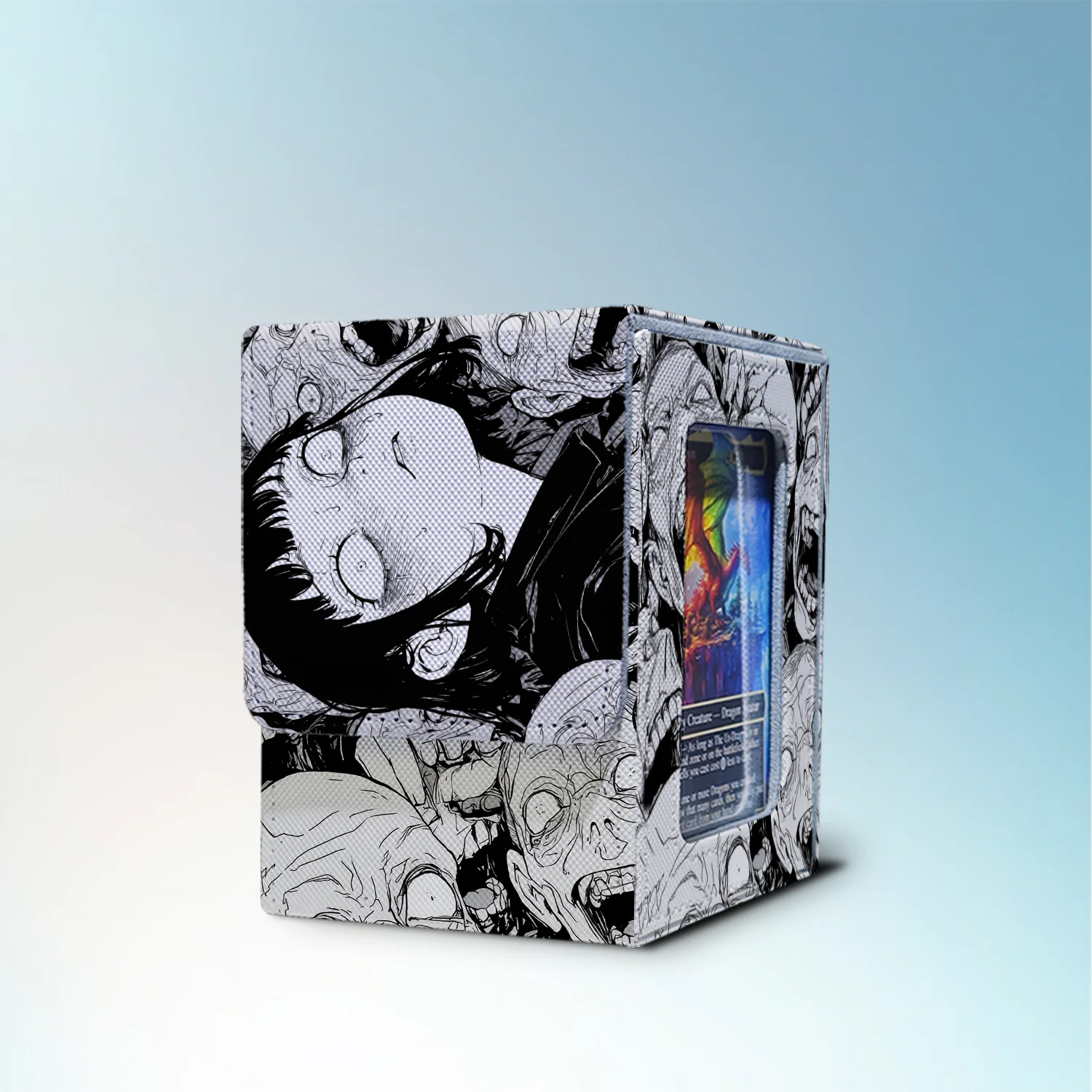 Commander Deck Box — Junji Ito Style Horror Art