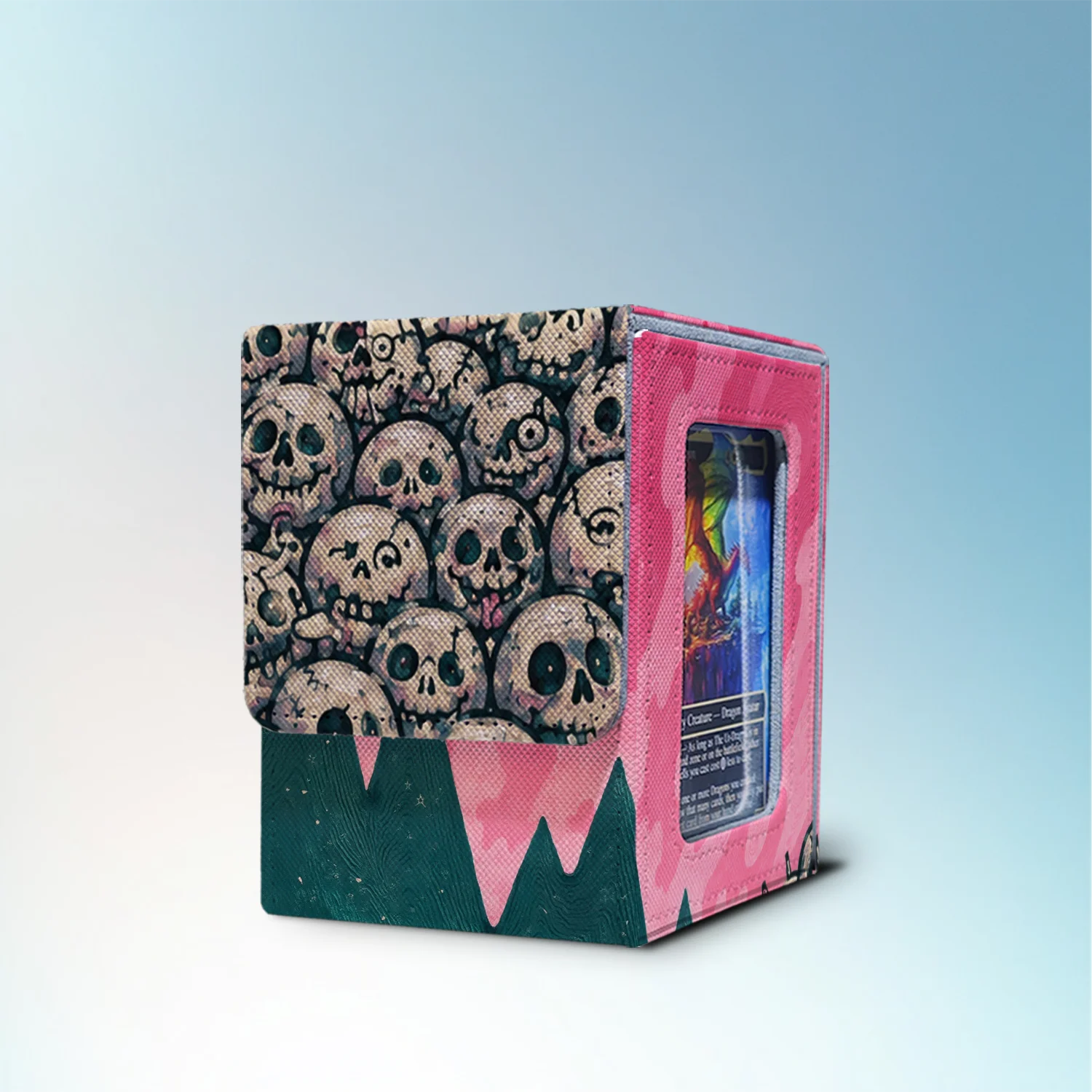 Goblin Commander Deck Box — Pink Skull Fantasy Art