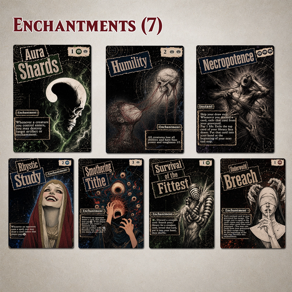 35-Card Game Changer Proxy Bundle – Original Dark Fantasy Art