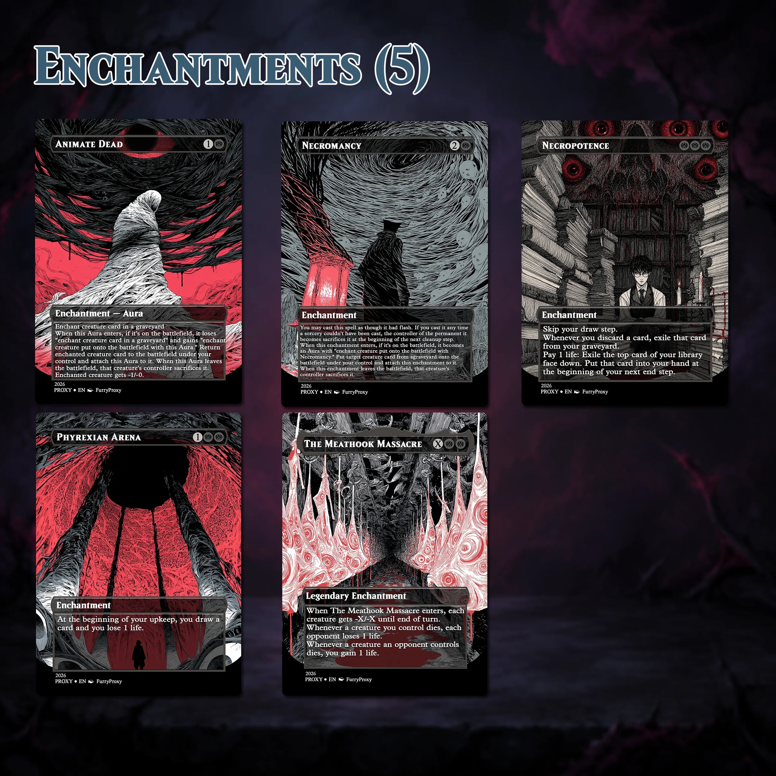 30-Card Black Staple Bundle – EDH & cEDH Proxies