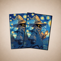 Matte Art Card Sleeves —  Starry Night Black Mage