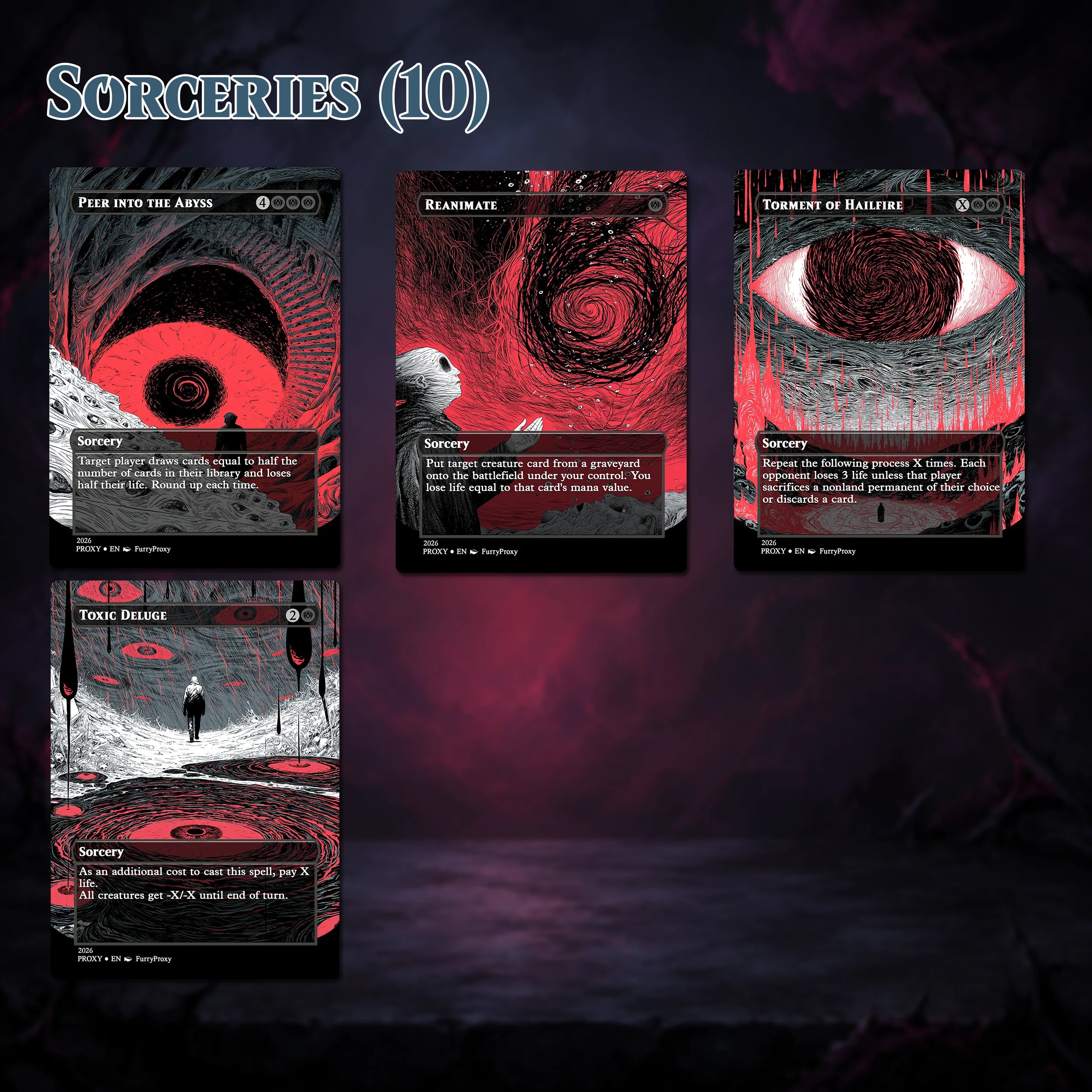30-Card Black Staple Bundle – EDH & cEDH Proxies