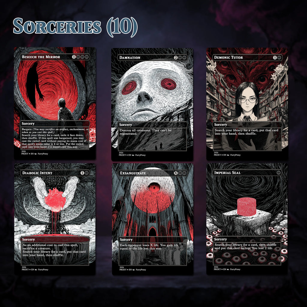 30-Card Black Staple Bundle – EDH & cEDH Proxies
