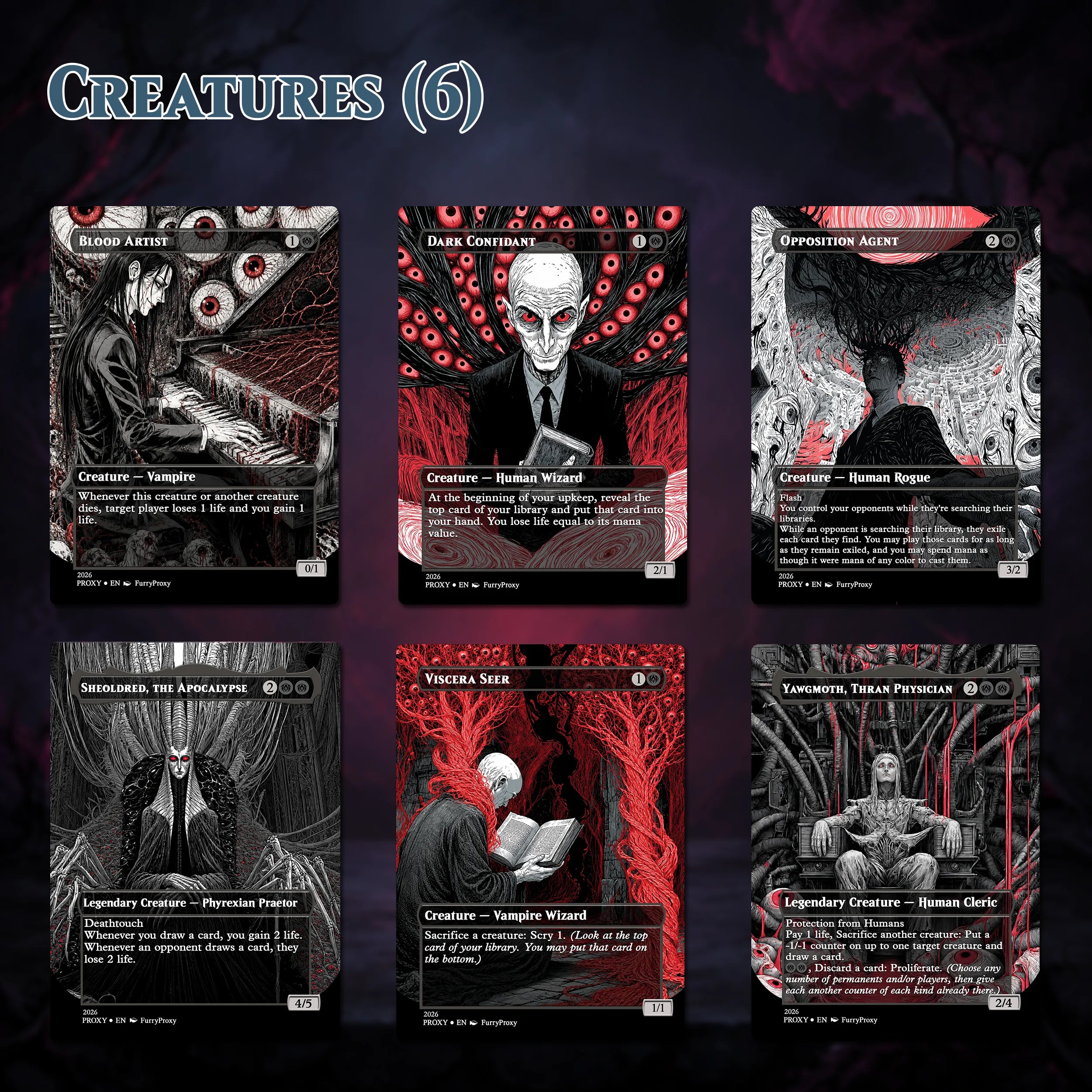 30-Card Black Staple Bundle – EDH & cEDH Proxies
