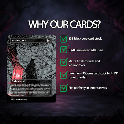 30-Card Black Staple Bundle – EDH & cEDH Proxies