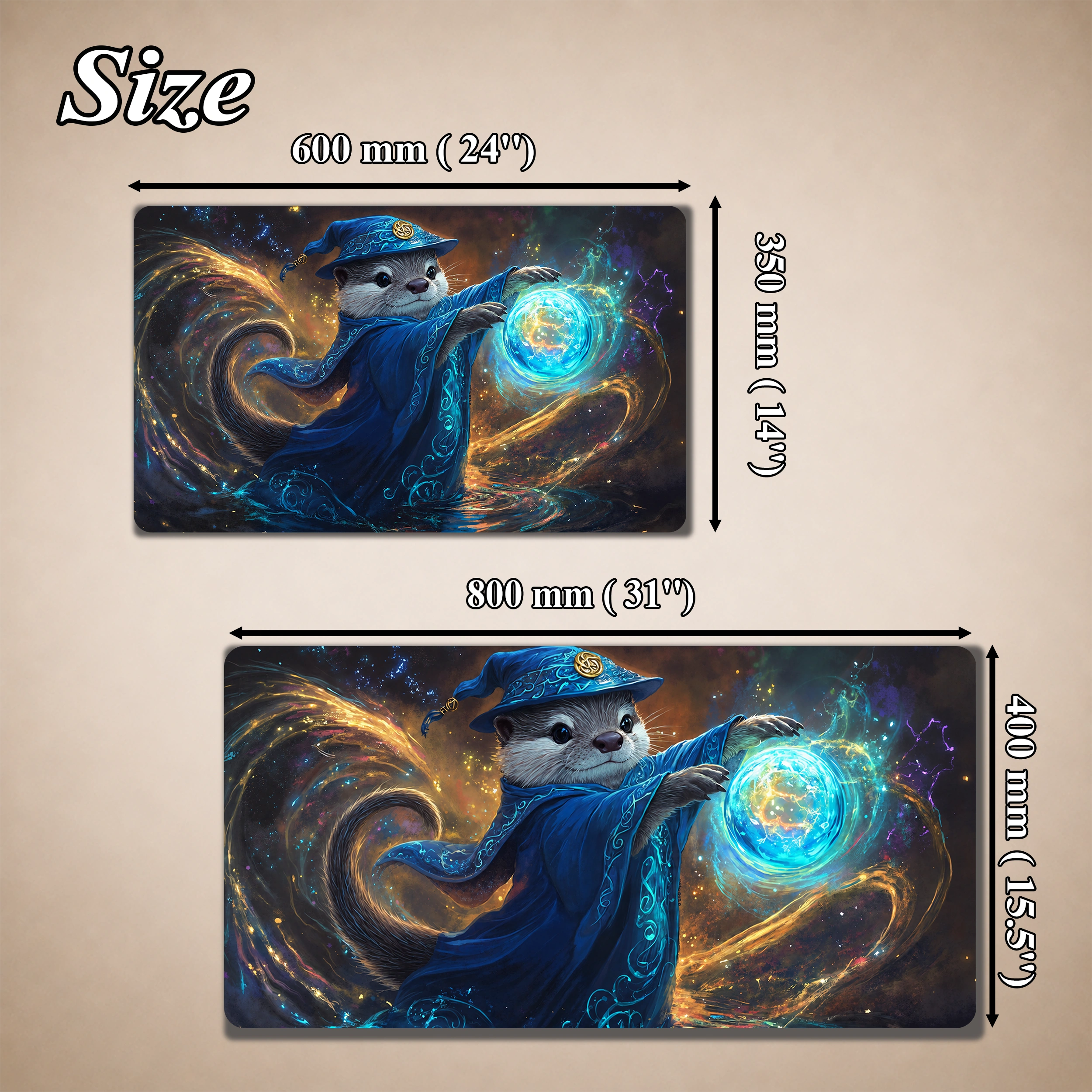 MTG/TCG Playmat — Arcane Otter