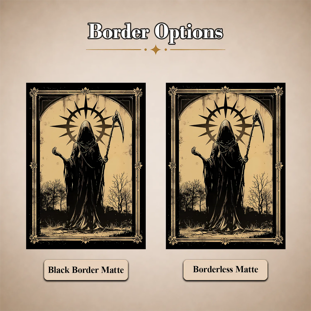 Matte Art Card Sleeves — Dark Reaper