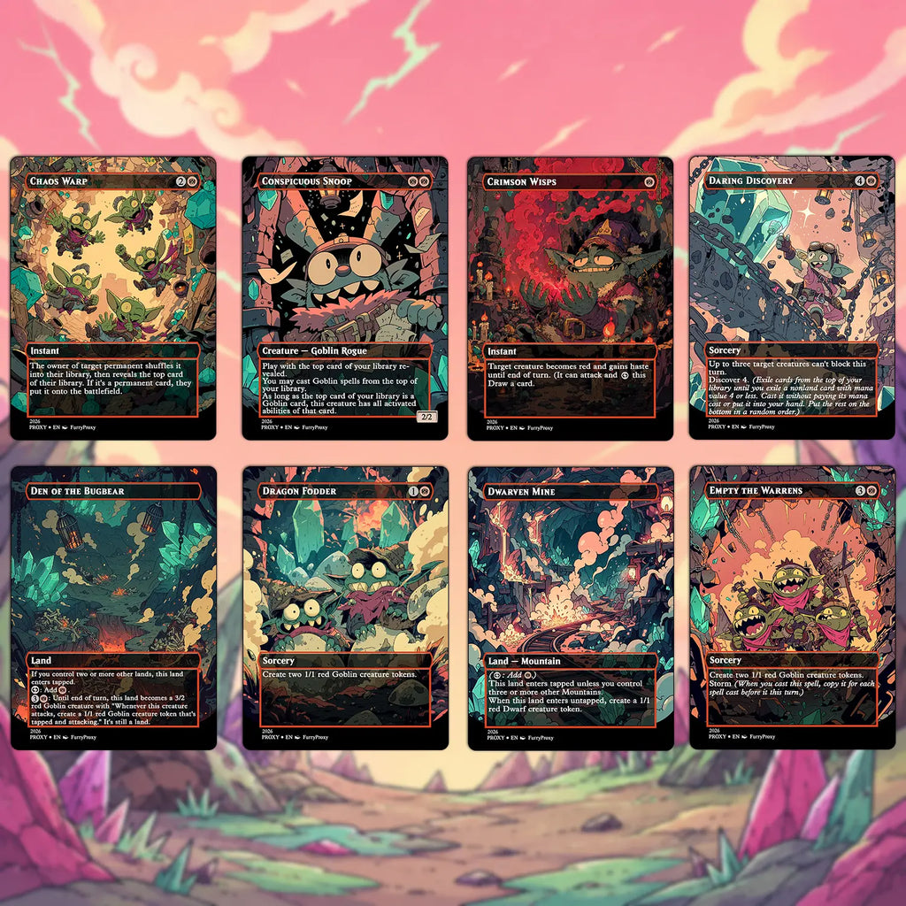 Custom Proxy Commander Deck – Goblin Storm Zada Deck
