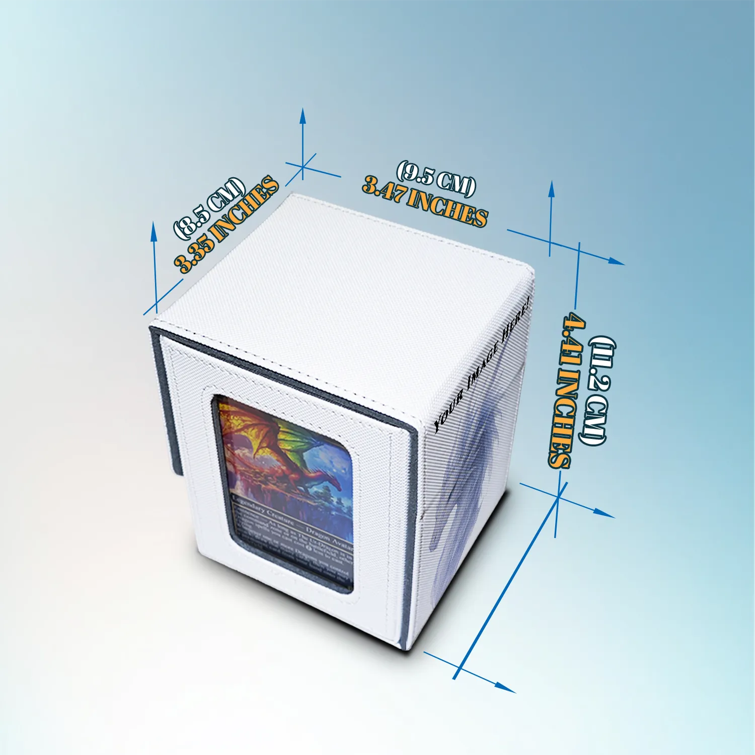 Custom Deck Box With Commander Window Display