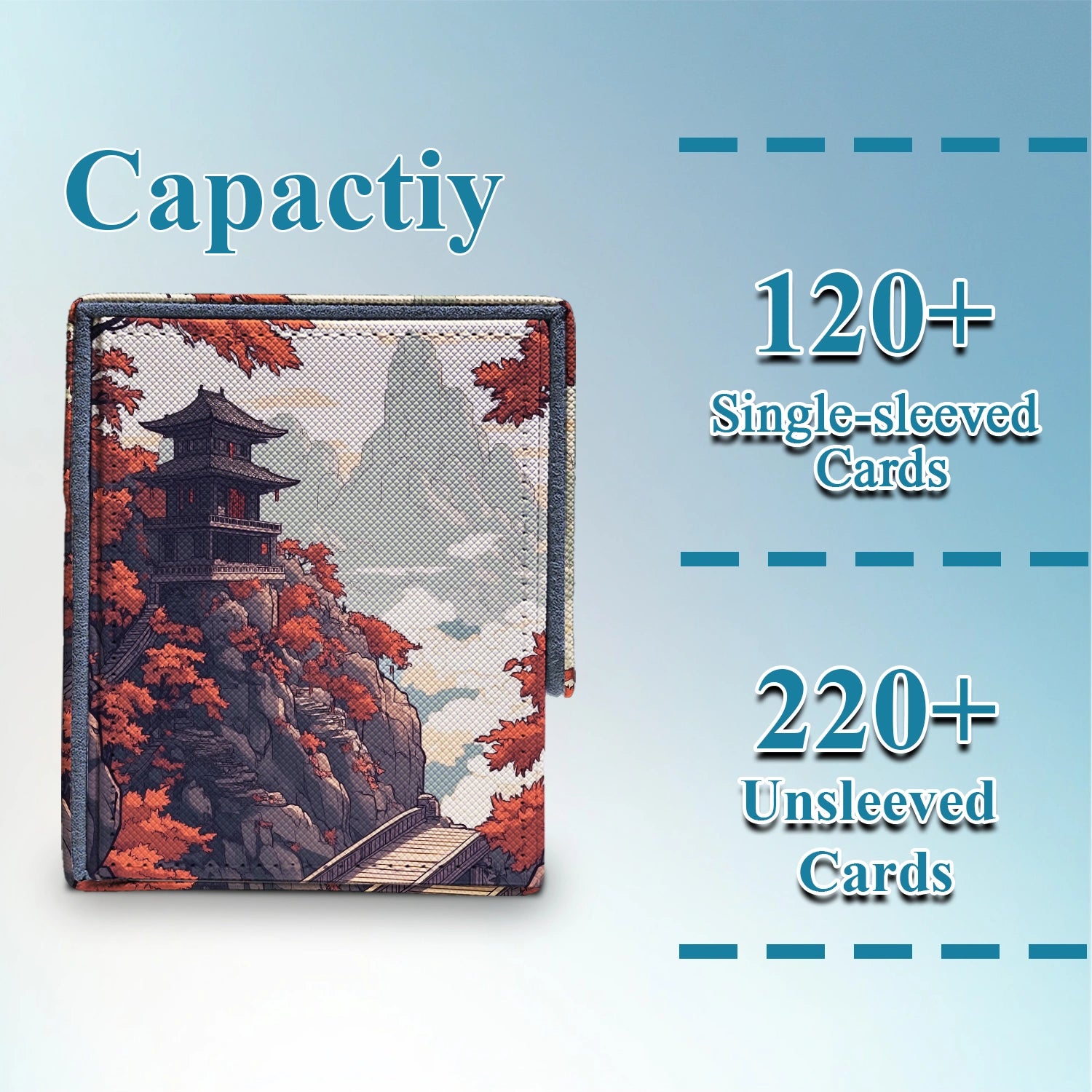 Commander Deck Box — Autumn Landscape