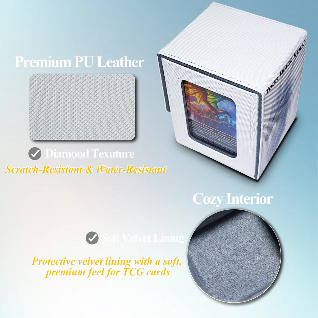 Custom Deck Box With Commander Window Display