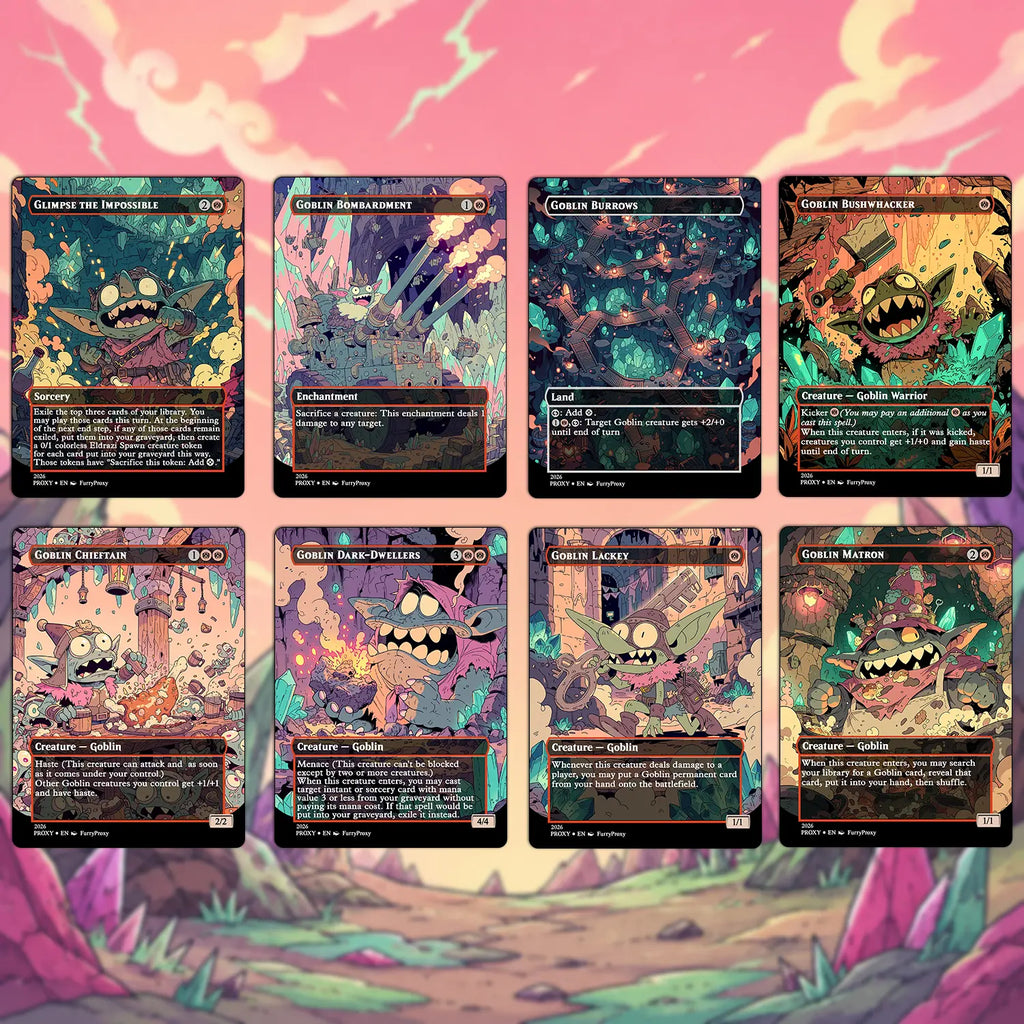 Custom Proxy Commander Deck – Goblin Storm Zada Deck