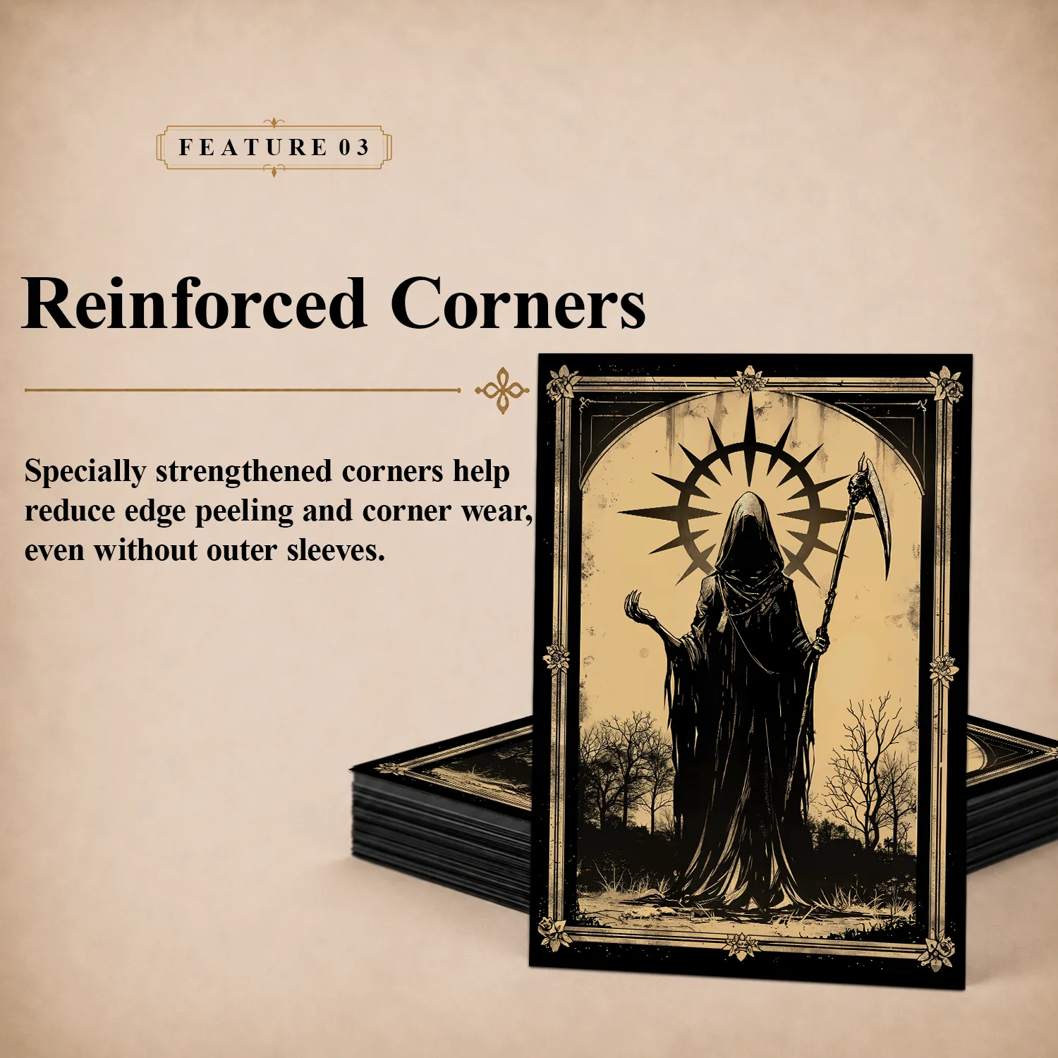 Matte Art Card Sleeves — Dark Reaper