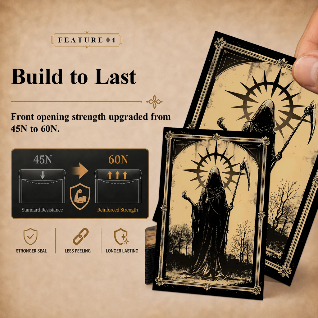Matte Art Card Sleeves — Dark Reaper