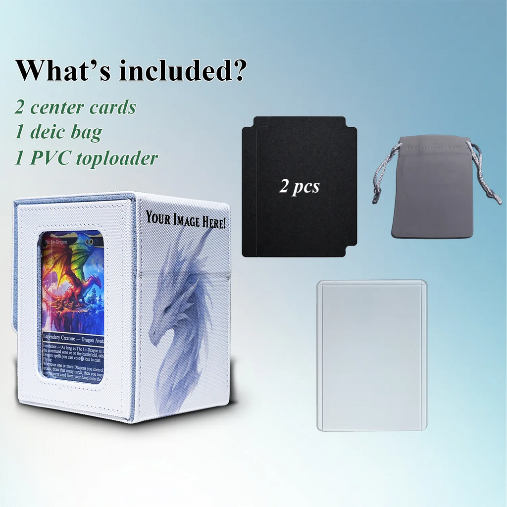 Custom Deck Box With Commander Window Display