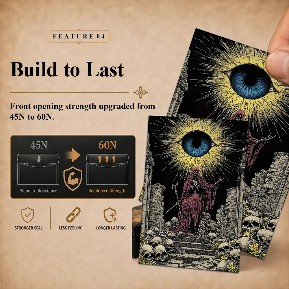 Matte Art Card Sleeves— Bone Seer