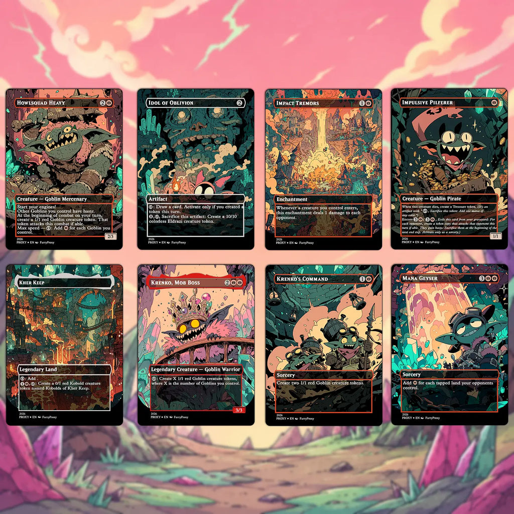 Custom Proxy Commander Deck – Goblin Storm Zada Deck
